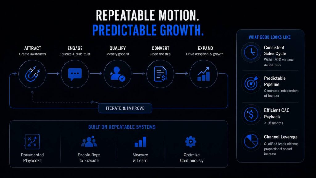GTM Maturity Is the Motion Repeatable Without You