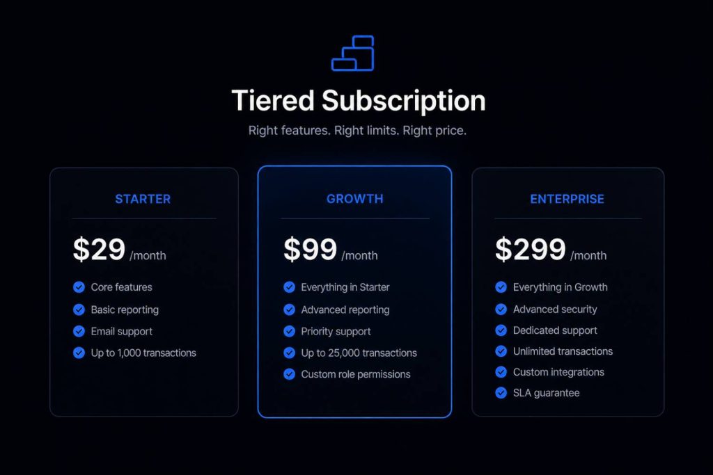 Tiered Subscription Pricing Models Fintech SaaS Companies Actually Use