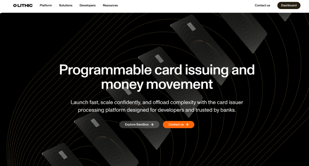 Best Embedded Finance APIs for SaaS Companies in 2026 5 lithic
