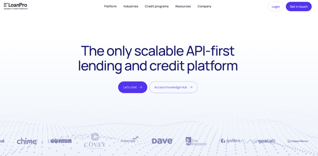 Best Embedded Finance APIs for SaaS Companies in 2026 11 loanpro