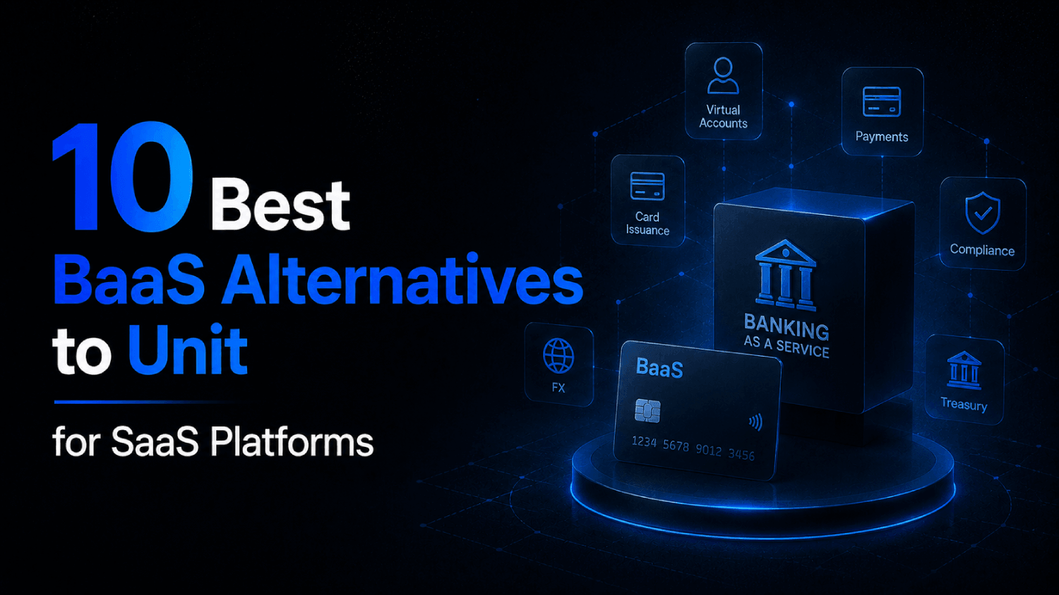 10 Best BaaS Alternatives to Unit for SaaS Platforms