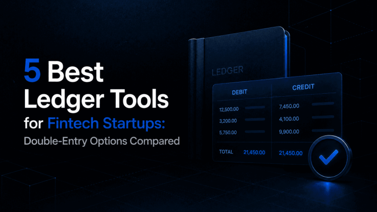 5 Best Ledger Tools for Fintech Startups Double Entry Options Compared