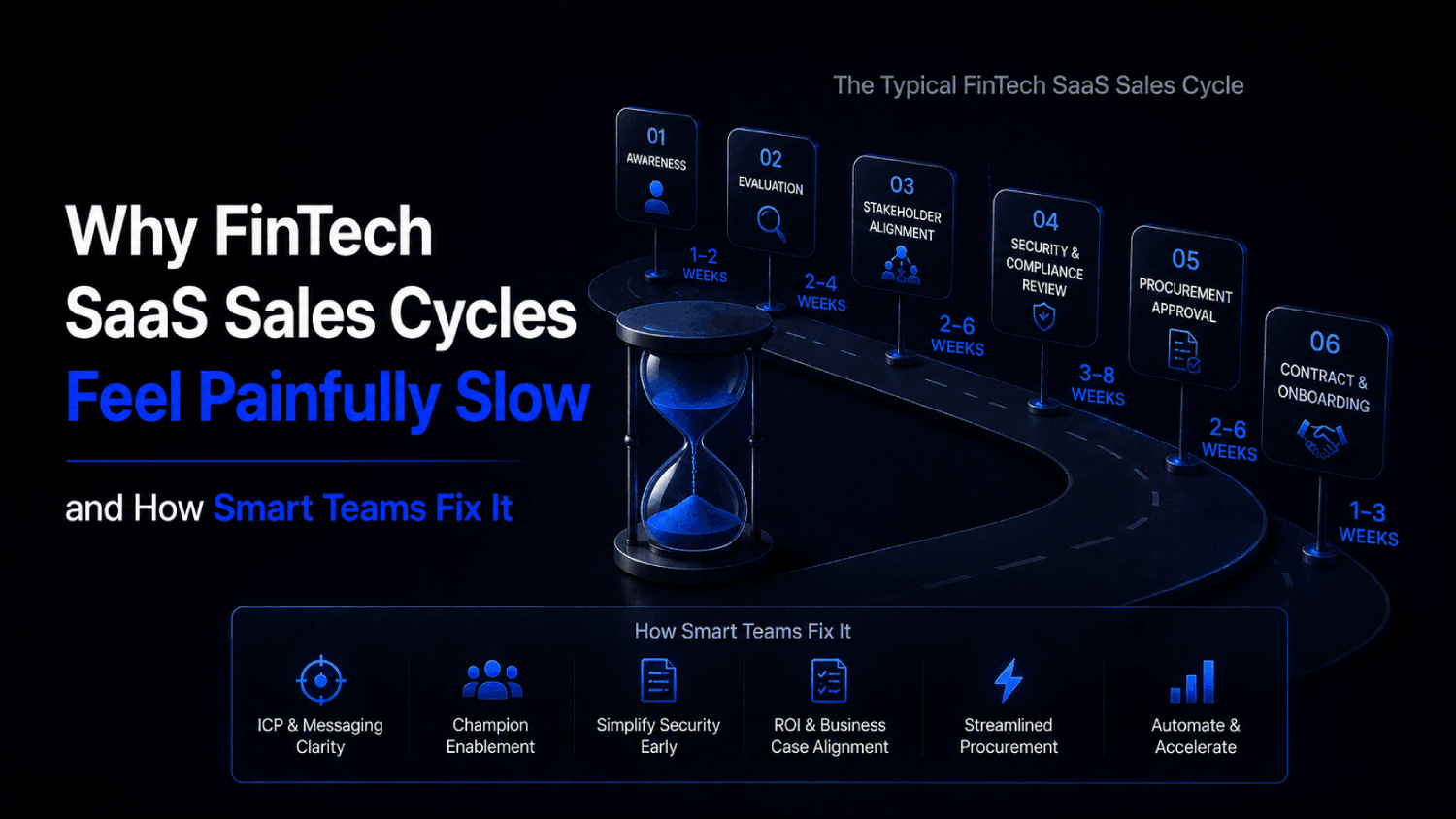 Why FinTech SaaS Sales Cycles Feel Painfully Slow and How Smart Teams Fix It