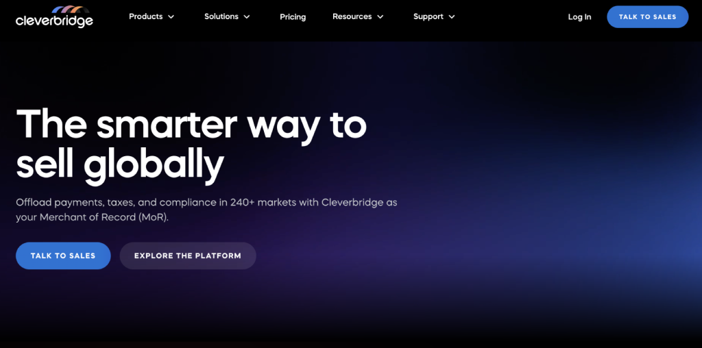 11 Best Paddle Alternatives for B2B SaaS Teams Reviewing MoR Pricing 8 cleverbridge 1