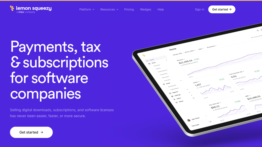 11 Best Paddle Alternatives for B2B SaaS Teams Reviewing MoR Pricing 6 lemin squeezy
