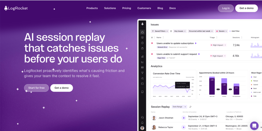 17 Best Audit Logging Tools for Fintech SaaS Products 13 log rocket