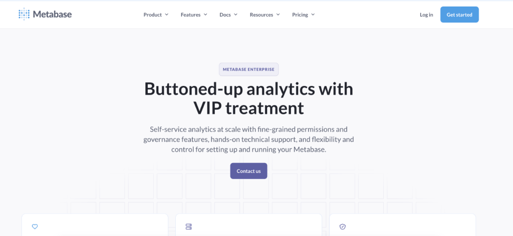 13 Best BI Tools for Series C Fintech Teams with Audit Logs and Permissions 7 metabase 1