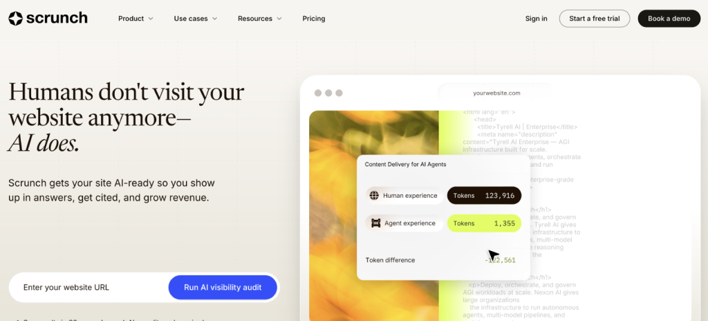 13 Best GEO Reporting Tools for B2B SaaS Marketing Teams 10 scrunch