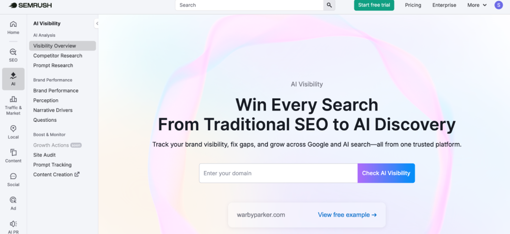 9 Best AI Visibility Tracking Platforms for Fintech Companies 9 semrush