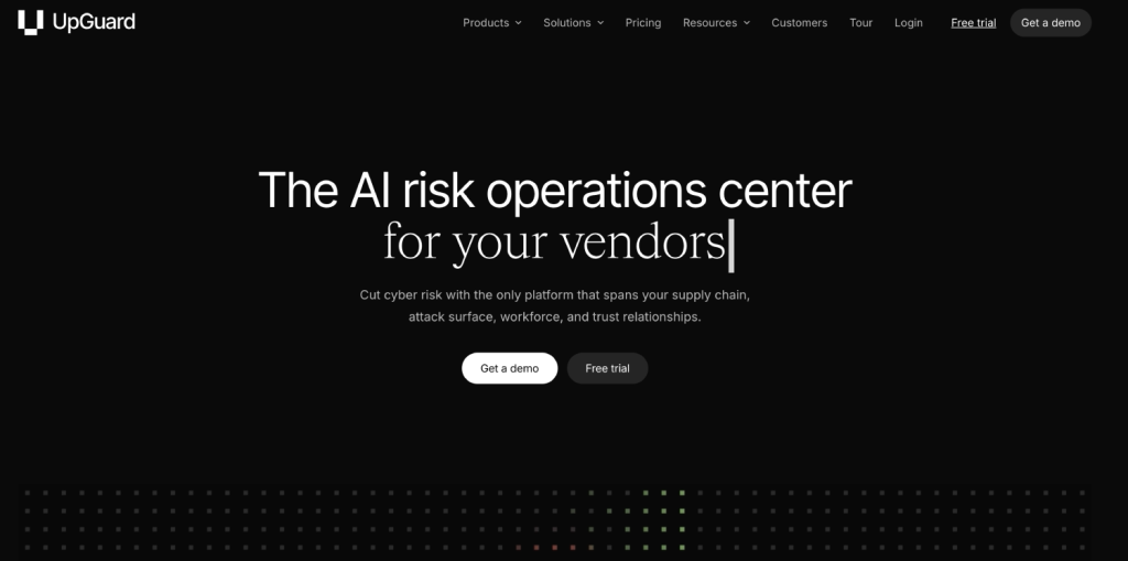 11 Best Vendor Risk Management Tools for Fintech Startups 9 upguard