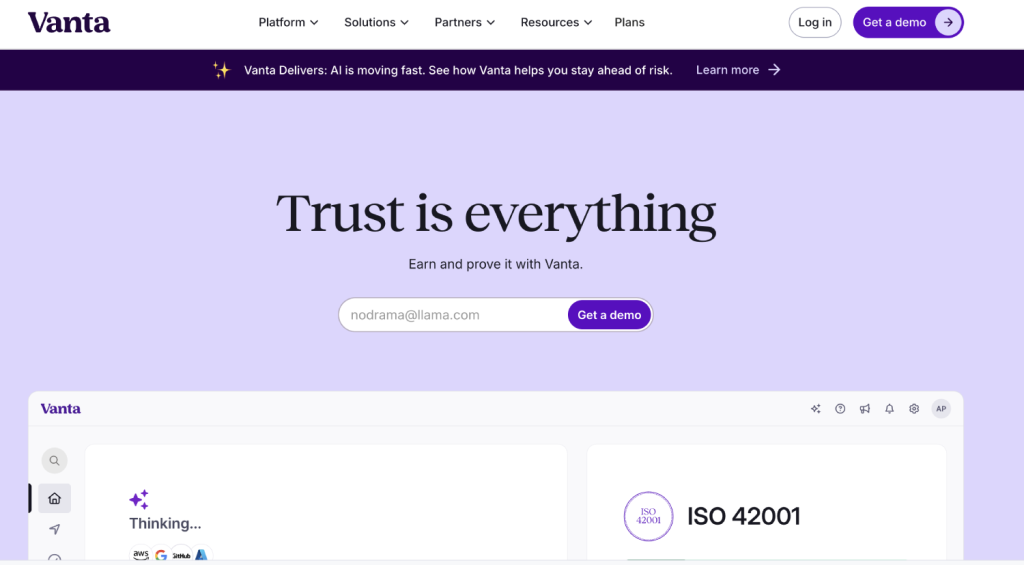 11 Best Vendor Risk Management Tools for Fintech Startups 2 vanta