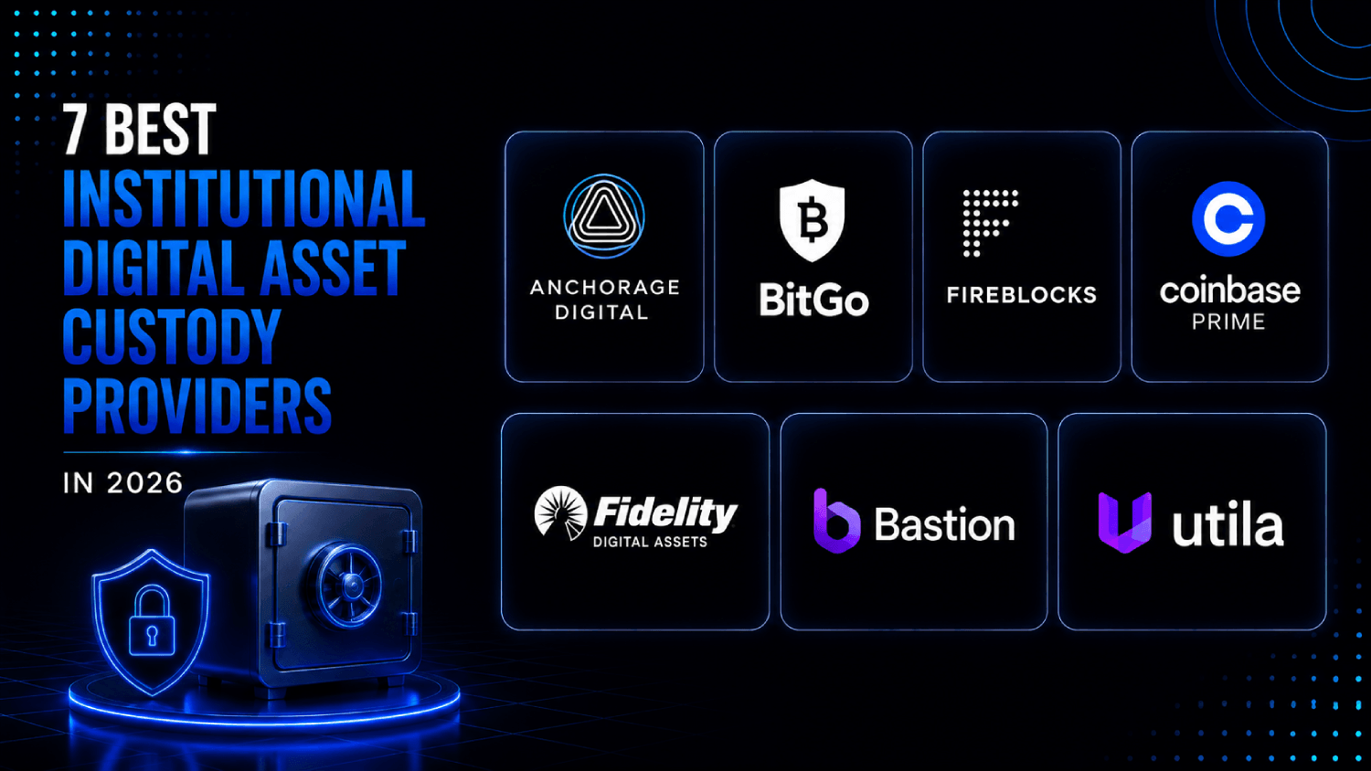 7 Best Institutional Digital Asset Custody Providers in 2026