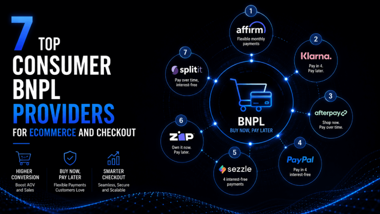 7 Top Consumer BNPL Providers for Ecommerce and Checkout