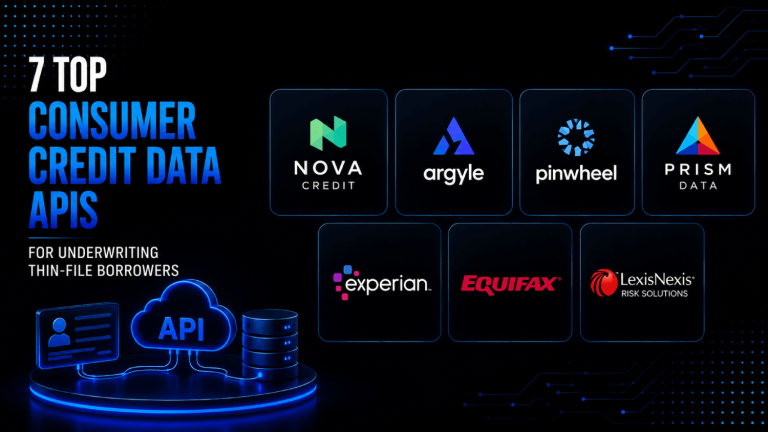 7 Top Consumer Credit Data APIs for Underwriting Thin-File Borrowers 5 7 Top Consumer Credit Data APIs for Underwriting Thin File Borrowers