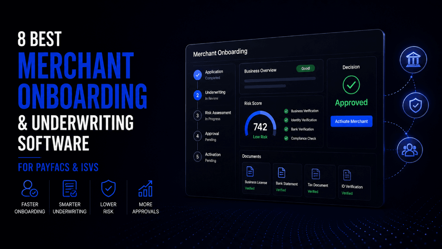 8 Best Merchant Onboarding and Underwriting Software for PayFacs and ISVs