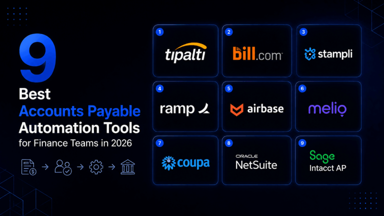 9 Best Accounts Payable Automation Tools for Finance Teams in 2026