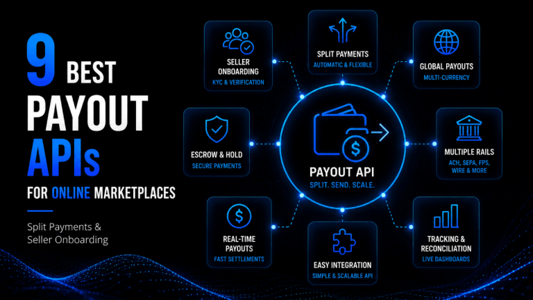 9 Best Payout APIs for Online Marketplaces Split Payments and Seller Onboarding