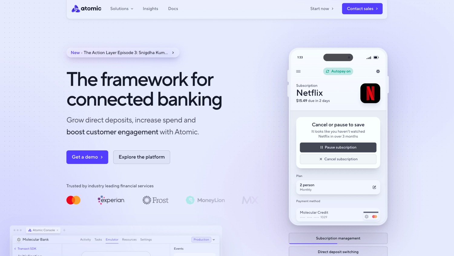 7 Top Income and Employment Verification APIs for Lenders 5 atomic