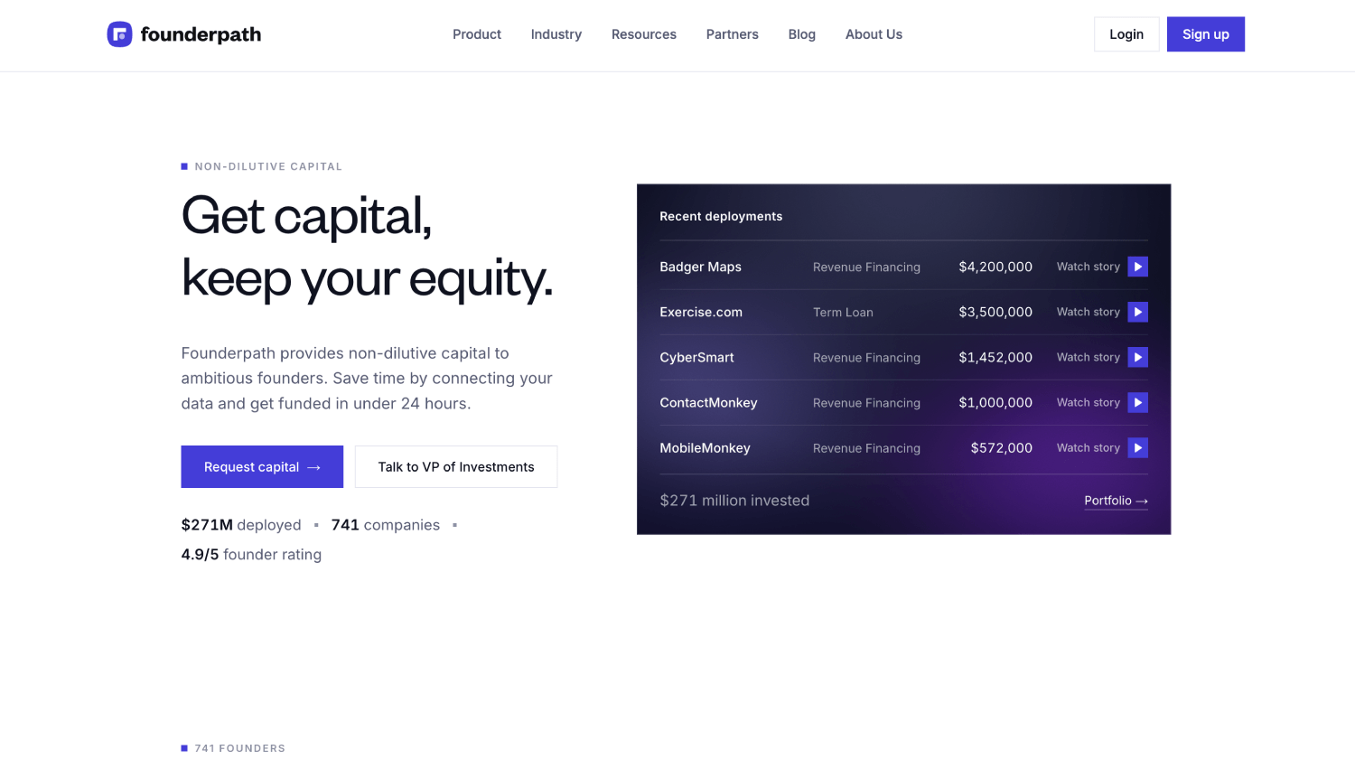8 Leading Revenue-Based Financing Providers for SaaS and Ecommerce 4 founderpath