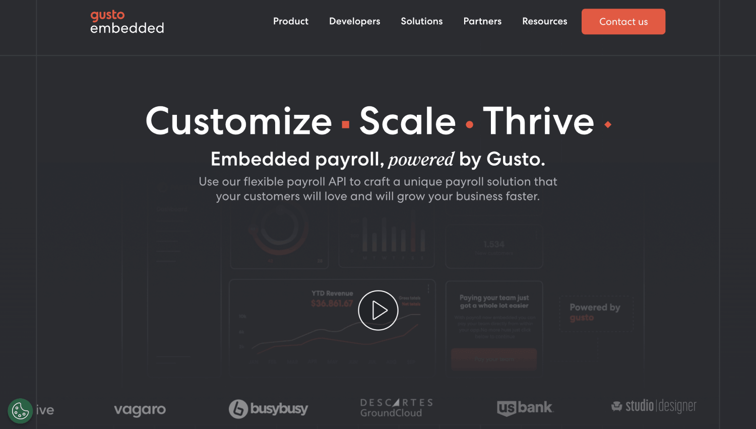 gusto embedded