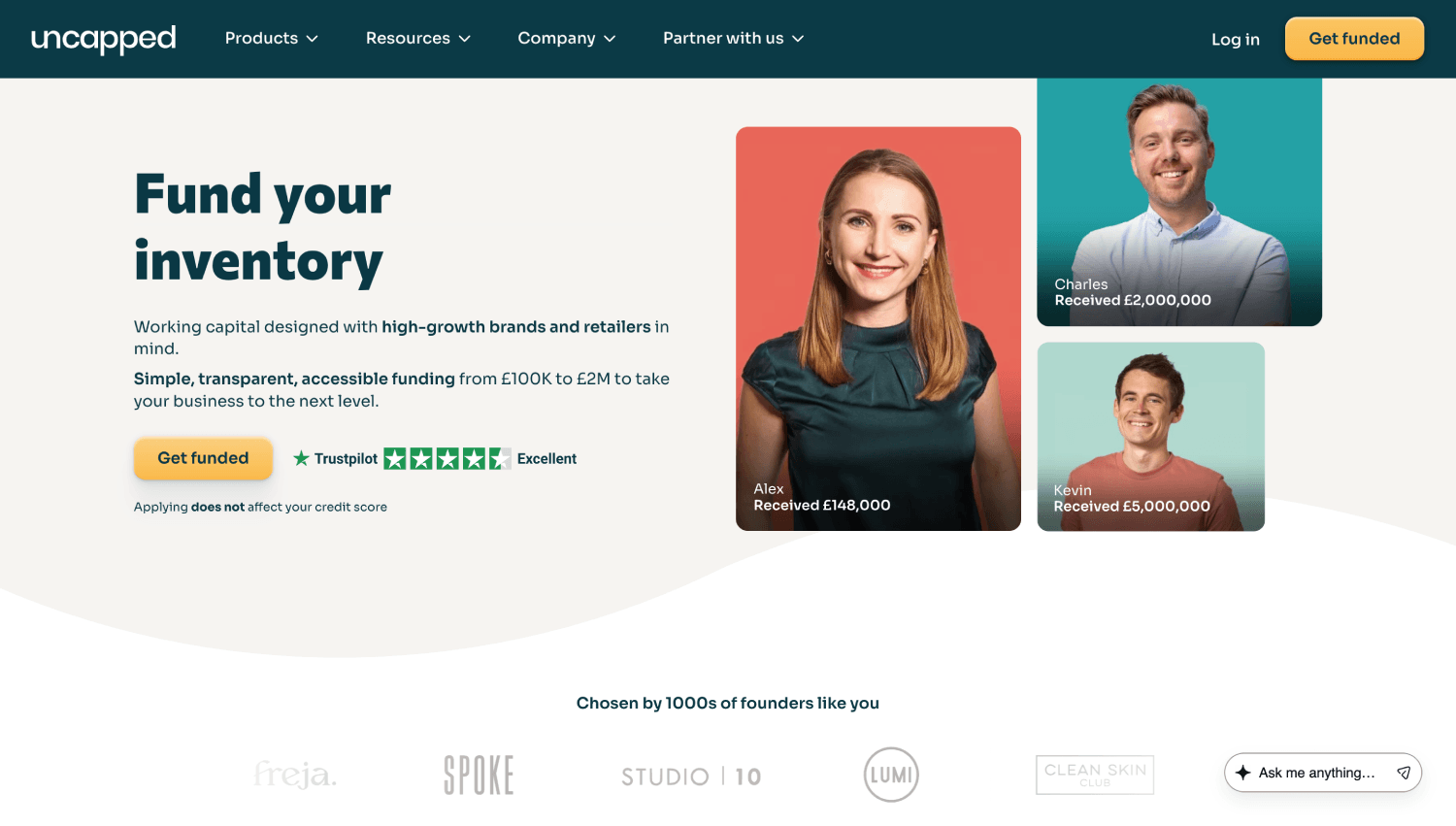 8 Leading Revenue-Based Financing Providers for SaaS and Ecommerce 6 uncapped
