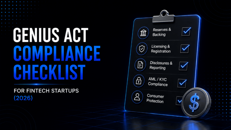GENIUS Act Compliance Checklist for Fintech Startups 2026