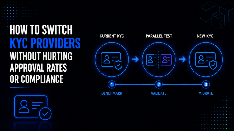 How to Switch KYC Providers Without Hurting Approval Rates or Compliance