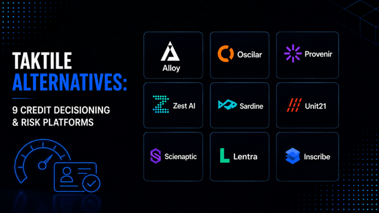 Taktile Alternatives 9 Credit Decisioning and Risk Platforms Compared
