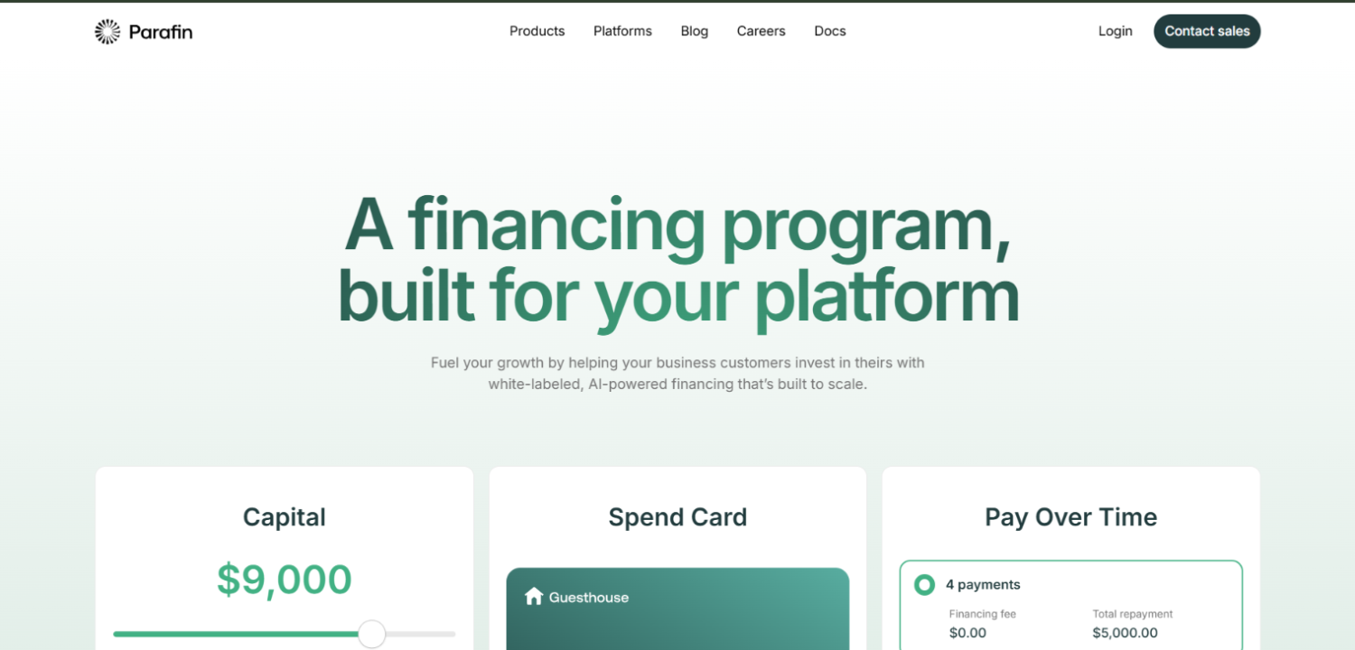 Best Net-Terms & Trade-Credit APIs for B2B SaaS Checkout 4 Parafin