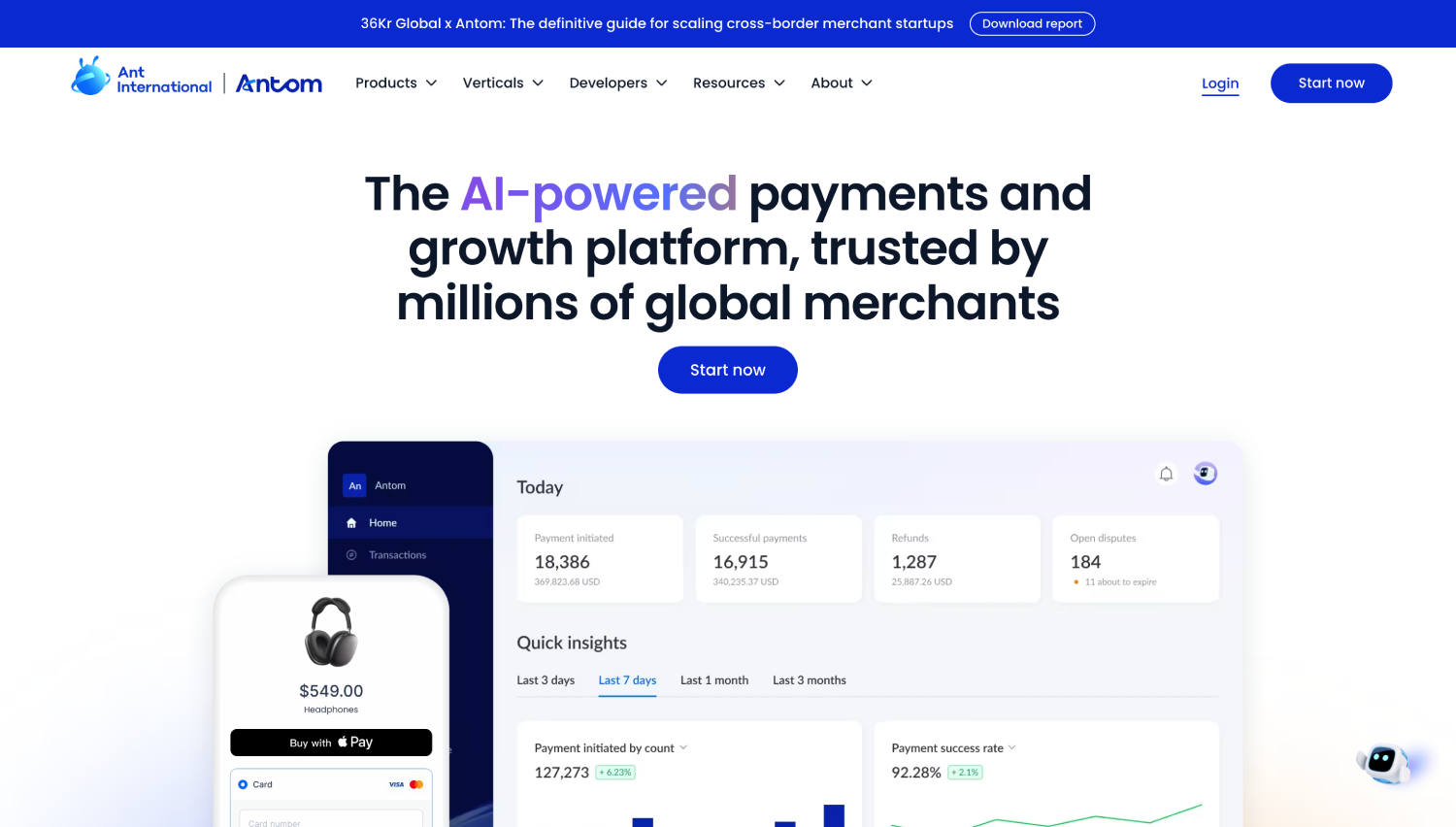 Ant International Account for Agent Explained: AgentSafePay, KYA, and AMP (2026) 3 antom