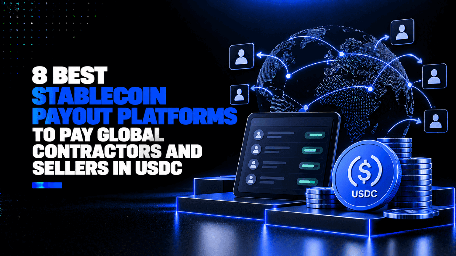 8 Best Stablecoin Payout Platforms to Pay Global Contractors and Sellers in USDC 1 8 Best Stablecoin Payout Platforms to Pay Global Contractors and Sellers in USDC