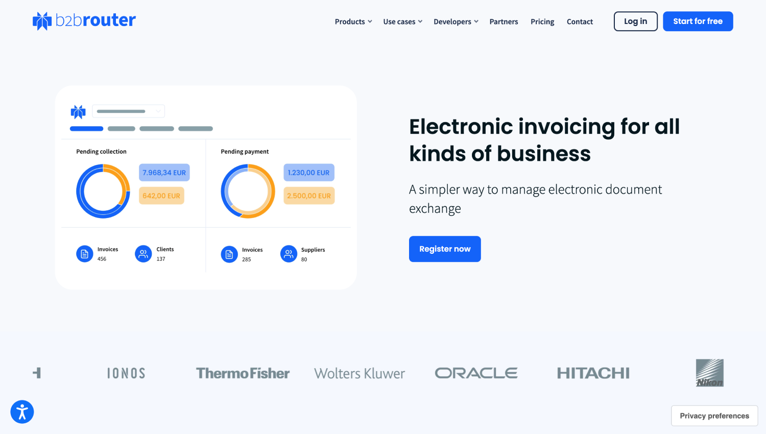 9 Best E-Invoicing Compliance APIs for Multi-Country Mandates 7 b2brouter