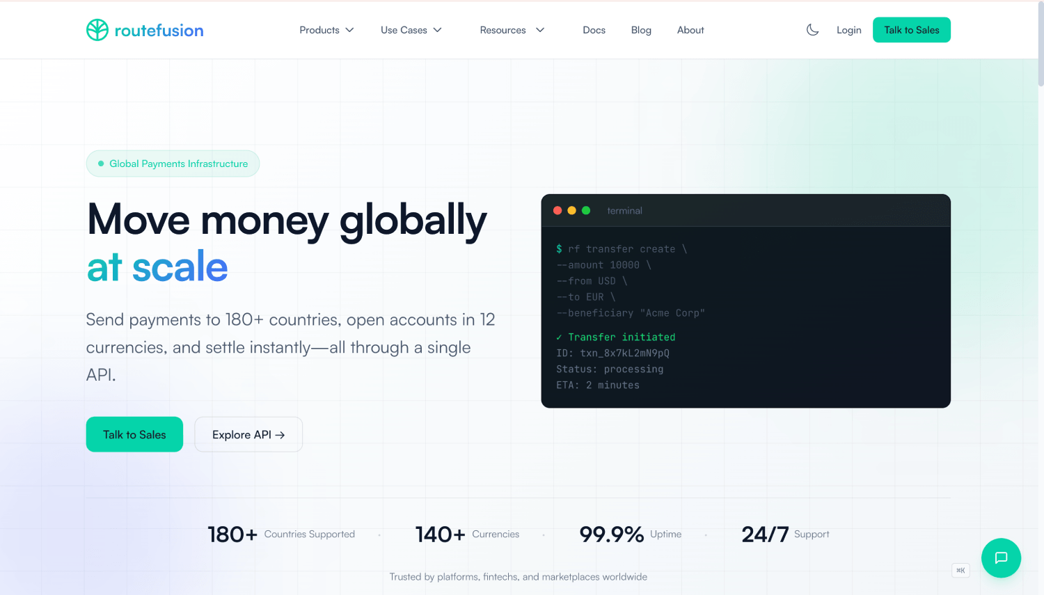 9 Best Nium Alternatives Cross-Border Payout Platforms for US Companies 6 routefusion